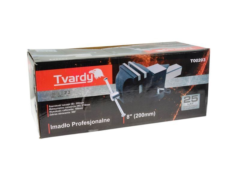Професійні лещата 8 дюймів (200 мм) Tvardy T00203 T00203 фото