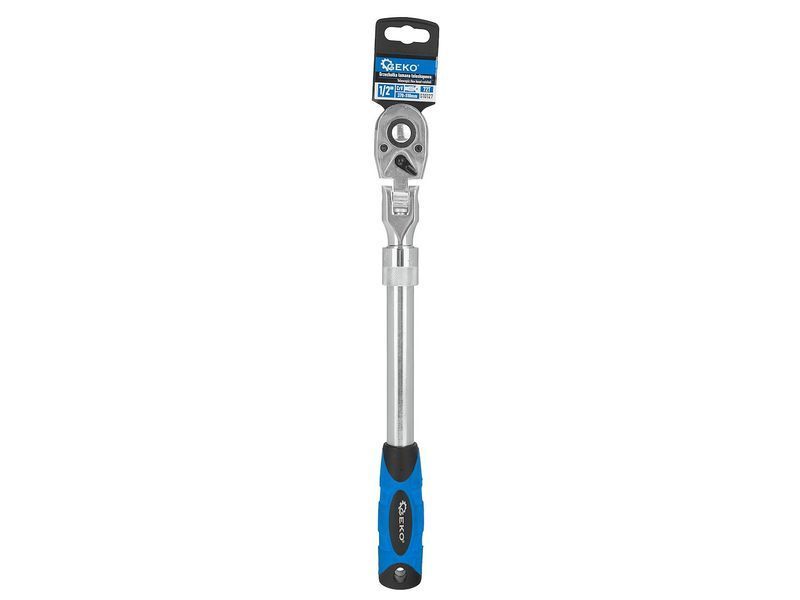 Телескопічна тріскачка 1/2" 370-510 мм 72T CrV Geko G10127 G10127 фото
