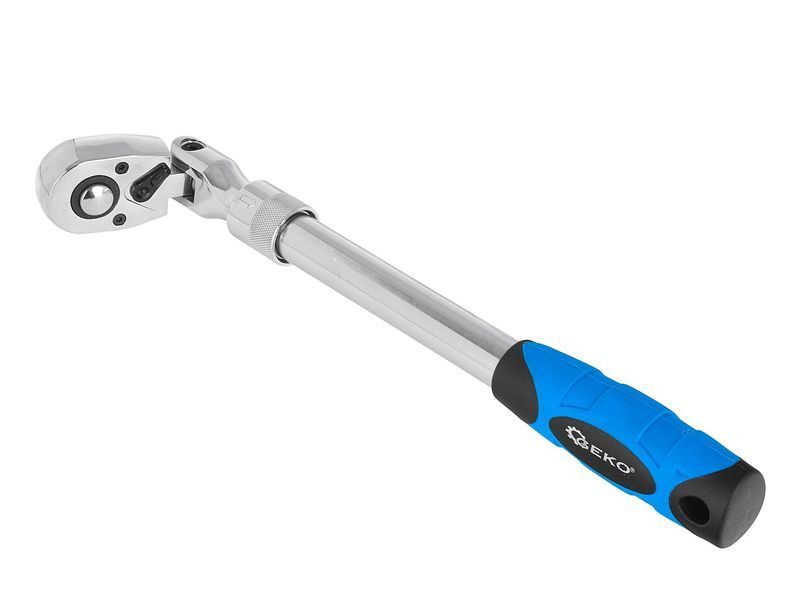 Телескопічна тріскачка 1/2" 370-510 мм 72T CrV Geko G10127 G10127 фото