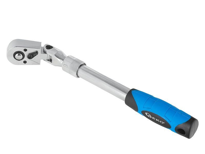 Телескопічна тріскачка 3/8" 285-375 мм 72T CrV Geko G10129 G10129 фото