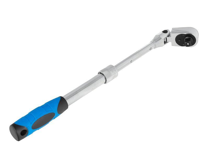 Телескопічна тріскачка 3/8" 285-375 мм 72T CrV Geko G10129 G10129 фото