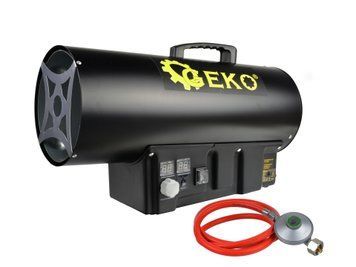 Обігрівач газовий з редуктором і термостатом 40кВт GEKO G80412 G80412 фото