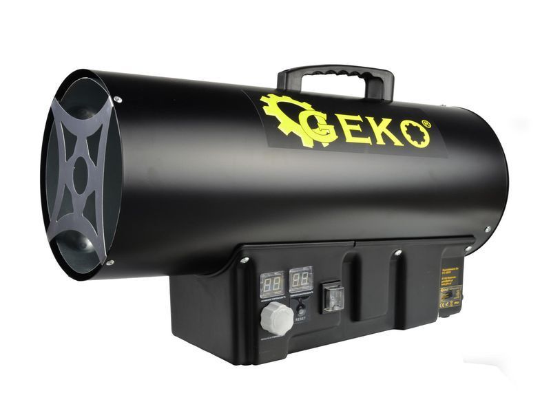 Обогреватель газовый с редуктором и термостатом 40кВт GEKO G80412 G80412 фото