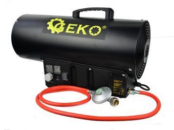 Газовий обігрівач з редуктором і термостатом, 65KW GEKO G80415 G80415 фото