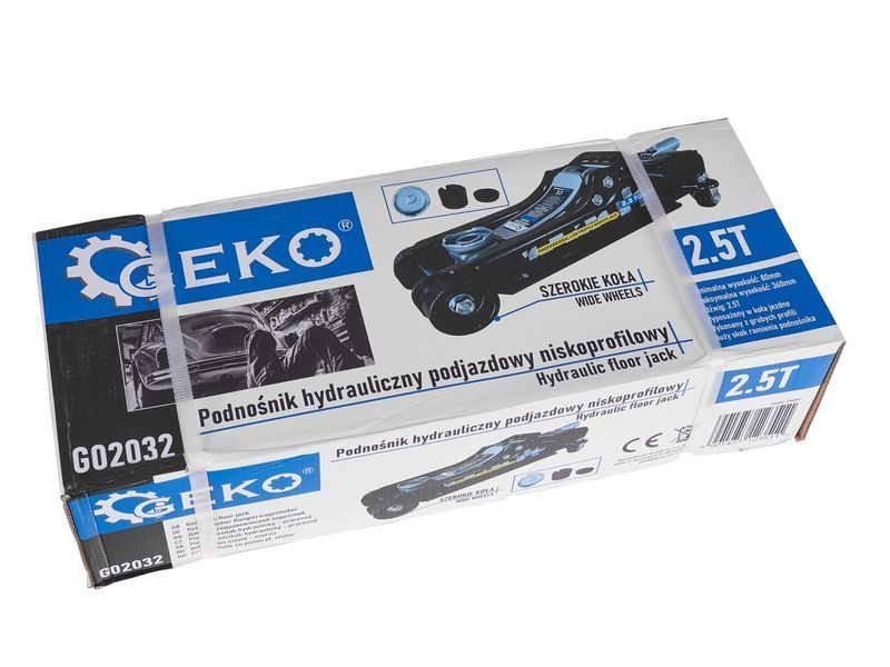 Низькопрофільний гідравлічний домкрат 2,5Т GEKO G02032 G02032 фото