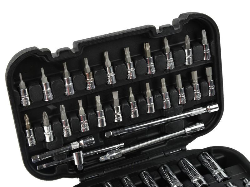 Набір торцевих ключів 1/4" Torx 56 шт. GEKO G10153 G10153 фото