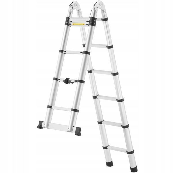 Телескопічна драбина шарнірна 3,2 м (1,6 м + 1,6 м) StandHeiz DT320V DT320V фото
