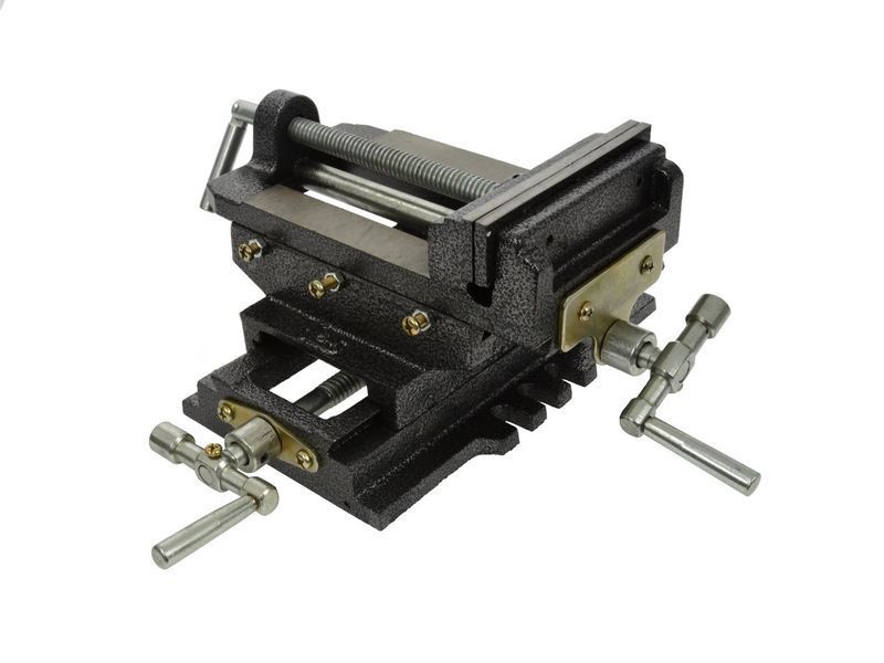 Крестовые тиски 125 мм GEKO G01028 G01028 фото