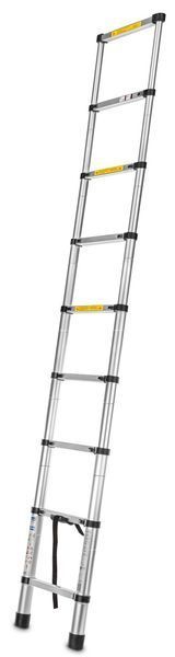 Алюминиевая телескопическая стремянка 2,6м 150 кг GEKO G02444 G02444 фото