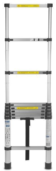 Алюминиевая телескопическая стремянка 2,6м 150 кг GEKO G02444 G02444 фото