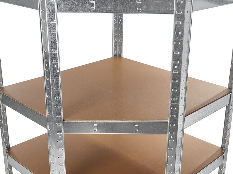 Кутовий складський металевий стелаж Geko G10875A 180&times;40&times;70 см, вантажність 175 кг G10875A фото