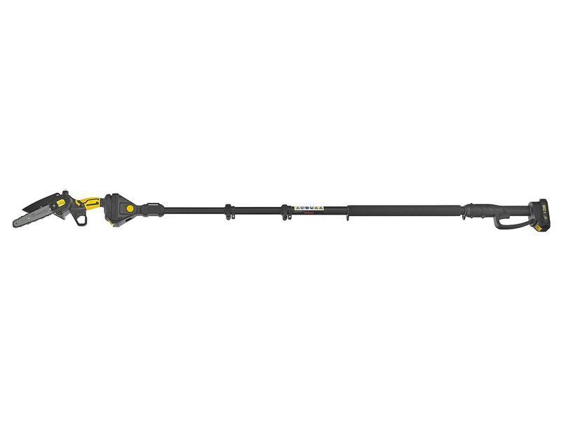 Акумуляторна бензопила 6 дюймів у кейсі 2x2.0Ah 21V - XXL комплект з телескопічною стрілою 1.65-2.50 м G80666 фото