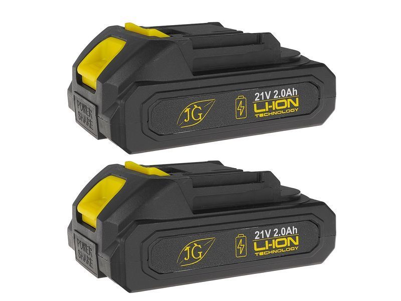 Акумуляторна бензопила 6 дюймів у кейсі 2x2.0Ah 21V - XXL комплект з телескопічною стрілою 1.65-2.50 м G80666 фото