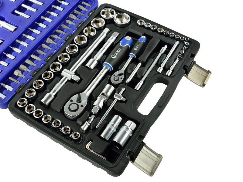 Набор торцевых ключей CRV GEKO из 94 шт GEKO G10100 G10100 фото