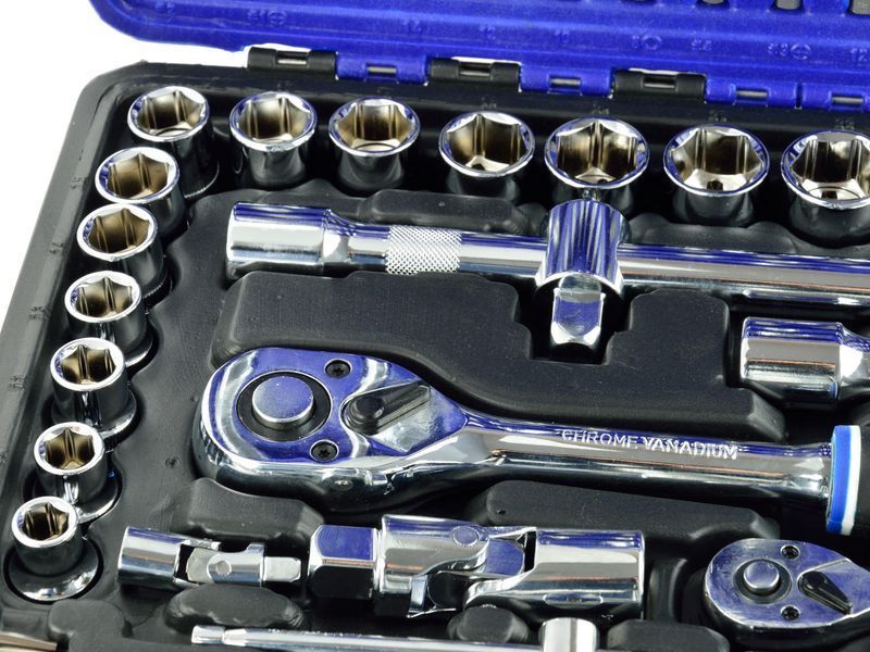 Набор торцевых ключей CRV GEKO из 94 шт GEKO G10100 G10100 фото