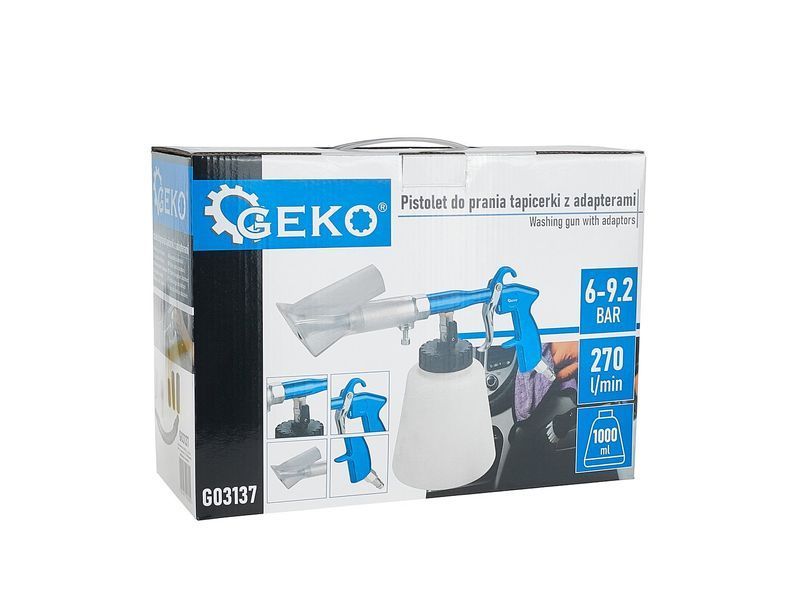 Пістолет для миття оббивки з адаптерами - пилосос Geko G03137 G03137 фото